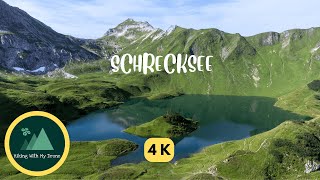 Hike to Schrecksee through Vilsalpsee and Traualpsee  Tyrol and Bavaria [upl. by Elrahc]