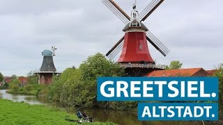 Greetsiel Historischer Ortskern Hafen und Zwillingsmühlen  Ferienratgeber Nordsee Clip [upl. by Del]