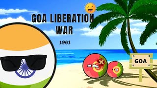 Goa liberation day  Goa independence from portugal  Goa 2022 pwa goa countryballs animation [upl. by Nathan86]