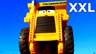 Cars 2 Colossus XXL Tipping Dump Truck MicroDrifters similar to Disney Pixar Screaming Banshee Toy [upl. by Clerk]