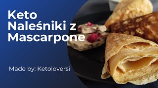 Ketonaleśniki z mascarpone [upl. by Templas]