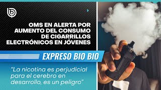 OMS en alerta por aumento del consumo de cigarrillos electrónicos en jóvenes [upl. by Nallij]