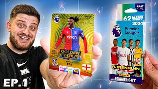 NEW SERIES EZES ELEVEN  Panini ADRENALYN XL Premier League 2024  EPISODE 1 Multiset [upl. by Brantley]