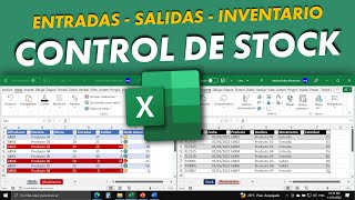 Crea un Control de Inventario Dinámico desde Cero con Entradas  Salidas  Stock [upl. by Pineda]