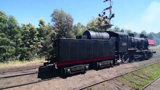 Maldon Victoria and Steam Train ride to Castlemaine by Victorian Goldfields Railway [upl. by Aryahay469]