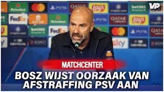 BOSZ wijst naar specifieke groep PSVspelers na AFSTRAFFING Met name VAN HEN 🫣 [upl. by Urbain]