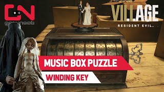 Como resolver Puzzle Caja musical de Boda  Resident Evil 8 Village  Guia [upl. by Hanshaw]