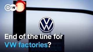 Will Volkswagen have to close factories to avoid sales slump  DW News [upl. by Fischer]