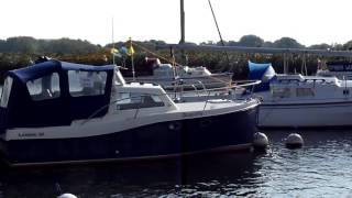 Landau 20 Motor Cruiser FOR SALE Christchurch Quay Dorset [upl. by Lorena]