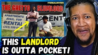 Reacting to ITSREAL85VIDS  THE GHETTO SLUMLORD FUNNY GTA SKIT [upl. by Garda273]