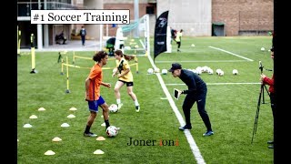 1on1 Technical Soccer Training  FULL SESSION  Joner Football [upl. by Nuahsad]