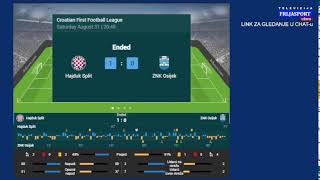 HAJDUK OSIJEK LINK ZA GLEDANJE U CHATu [upl. by Hashum290]