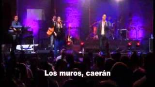 Los muros caeran  miel de san marcos letra [upl. by Morvin]