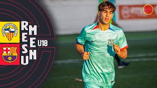 RESUMEN CE Sabadell vs FC Barcelona Juvenil B U18 2024 [upl. by Senhauser298]