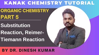 Organic Chemistry  Part 5 I Substitution Reaction  ReimerTiemann Reaction [upl. by Nylrad]