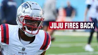 JuJu SmithSchuster fires back on concerns over his knee  Zolak amp Bertrand [upl. by Dituri]