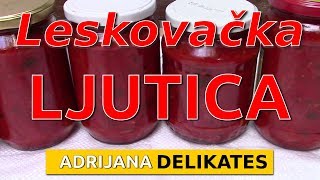 Leskovačka LJUTICA bez konzervansa [upl. by Eedyah]