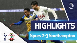 Late Adams header wins rollercoaster game  HIGHLIGHTS  Spurs 23 Southampton [upl. by Haimaj]