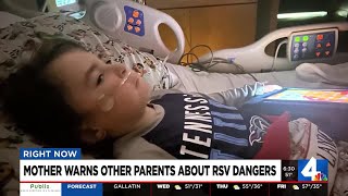 Mother warns other parents about RSV dangers [upl. by Kissee]