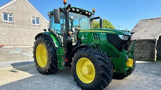 JOHN DEERE 6155R TRACTOR 50K AUTOPOWER [upl. by Atnes]