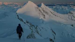 Kuskulana Glacier Mt Blackburn Aurora timelapse [upl. by Marylee]