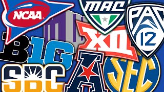 Ranking Every FBS Conference Logo [upl. by Jerald]