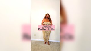 LORAGAL TRY ON  PLUS SIZE amp CURVY HAUL  SIZE 3X  OBVIOUSLY EBONY youtubeshorts plussize [upl. by Burra65]