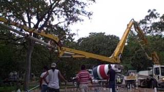 Tree Saving Concrete Pump Truck [upl. by Gussie]