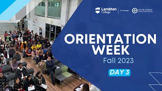 Orientation Sessions and Workshops  Fall 2023 Day 3 [upl. by Nnewg717]