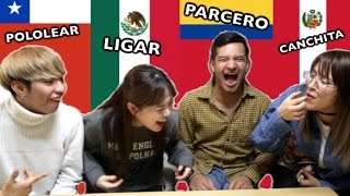 DIFERENCIAS DE PALABRAS entre PAISES LATINOS  Enseño acento Paisa [upl. by Gnav]