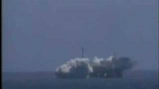 Zenit3SL NSS8 Sea Launch rocket vehicle failure [upl. by Alford]