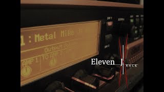 Eleven Rack  Metal Demo Free Presets Description Link Below [upl. by Anurb719]