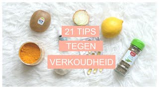 21 NATUURLIJKE TIPS TEGEN VERKOUDHEID ☽ [upl. by Sorgalim]