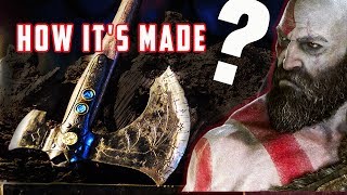 Kratos Axe  Construí o machado do Kratos  God Of War 4 [upl. by Attennek930]