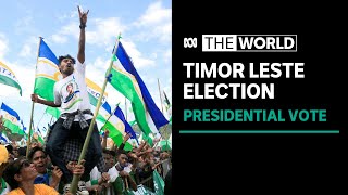 Jose RamosHorta makes pitch for stability ahead of Timor Leste election  The World [upl. by Morrissey289]