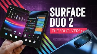 Microsoft Surface Duo 2 Review Double Jeopardy [upl. by Dorahs]