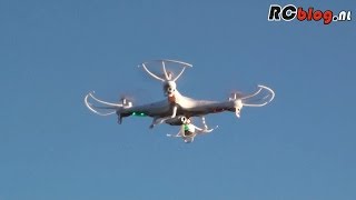 Syma X5C1 Explorers Quadcopter  HD Camera video review NL [upl. by Daffodil409]