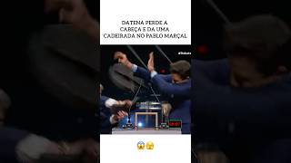 Datena perde a cabeça e da uma cadeirada no Pablo Marçal no Debate da TV Cultura 😱cortepablomarçal [upl. by Shellans820]