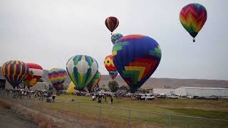 Hot Air Balloon Rally Prosser WA Sept 2023 Journal 85 [upl. by Aikahc409]