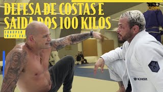 Xande Ribeiro mostra pra Piter Frank detalhes de defesa de costas 100 kilos  Europeu Ibjjf 2024 [upl. by Ariew844]