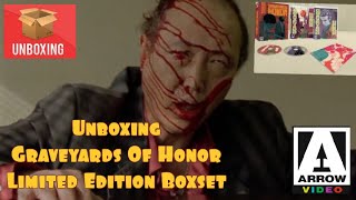 Unboxing Graveyards Of Honor LE Boxset From Arrow Video Kinji Fukasaku amp Takashi Miike [upl. by Anawot]