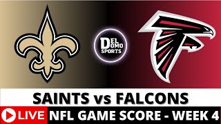 NEW ORLEANS SAINTS VS ATLANTA FALCONS LIVE 🏈 NFL Game Score PlaybyPlay Week 4  SEP 29 2024 [upl. by Sungam222]