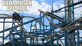 Vilda Musen OffRide Footage Grona Lund Gerstlauer Wild Mouse  NonCopyright [upl. by Bobbi]