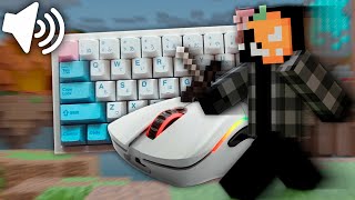 Creamy Keyboard ASMR  Mouse Sounds  Hypixel Bedwars [upl. by Follansbee73]