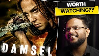 Damsel REVIEW  Netflix Movie in Hindi [upl. by Ahsemat384]