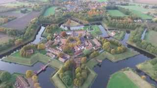 Vesting Bourtange vanuit Drone perspectief [upl. by Charry]