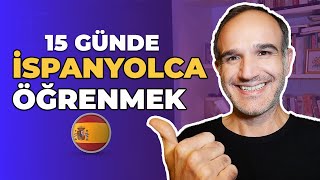 Sadece 15 GÜNDE İSPANYOLCA ÖĞRENMEK 🇪🇸 [upl. by Lennie]