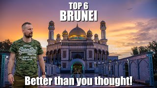 BRUNEI  TOP 6 Things to do  Places  Best Tourist Attractions [upl. by Gemoets445]