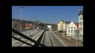 Saalfeld  Gera Hbf  Führerstandsmitfahrt [upl. by Atileda]