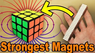 I put the STRONGEST Magnets in a Rubiks Cube [upl. by Ayekel369]